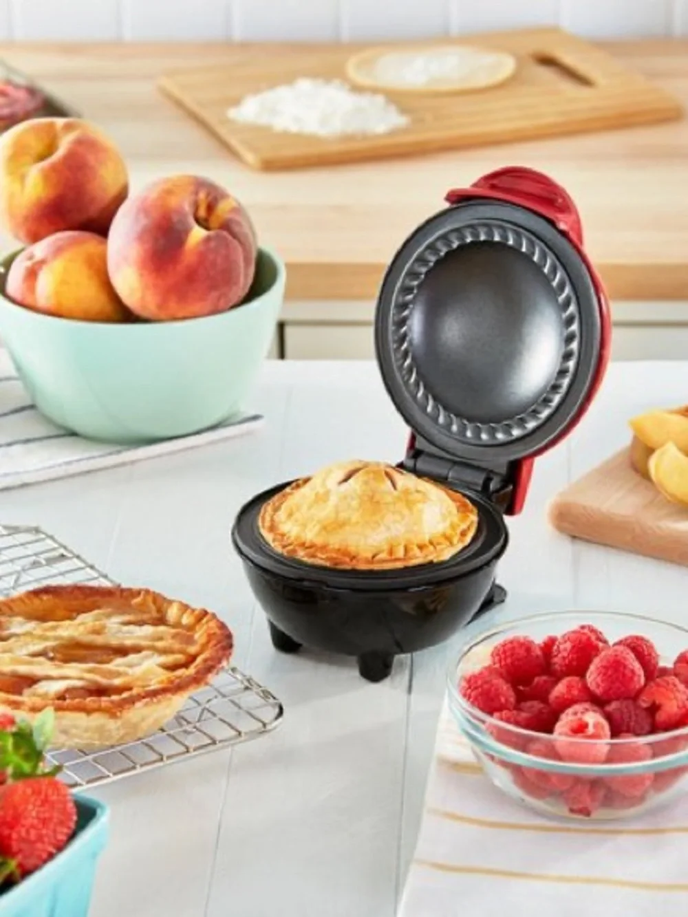 Dash Red Mini Pie Maker- Brand new